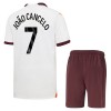 Officiële Voetbalshirt + Korte Broek Manchester City Joao Cancelo 7 Uit 2023-24 - Kids